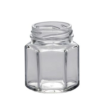 Hexagon 106 ml befőttes üveg