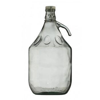  Demizson 5 Literes csatos üvegpalack pálinkás üveg