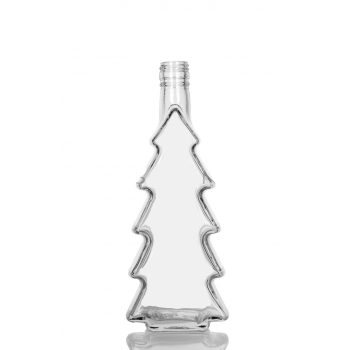 Fenyő lapos 0,5 Literes üvegpalack