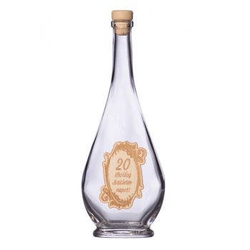 Fa címkés FC2 Liabel 20  0,2 Literes üvegpalack