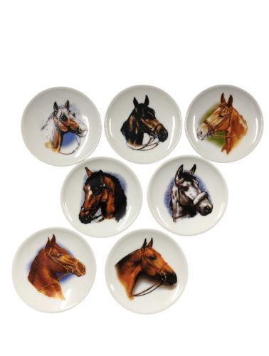 Kerámia tányér lovas (vegyes minta) kicsi