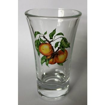 Dekor lungo üvegpohár Barack 75 ml