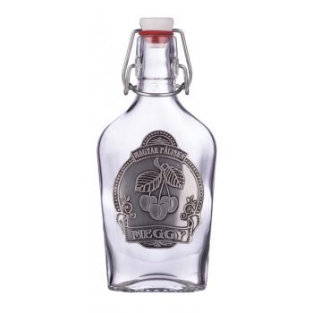 Ón címkés Csatos 0,2 Literes üvegpalack Meggy 