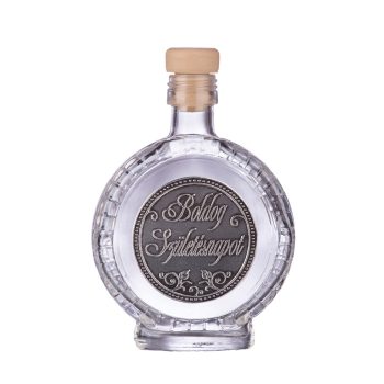   Ón címkés Kulacs Boldog Születésnapot 0,1 Literes üvegpalack