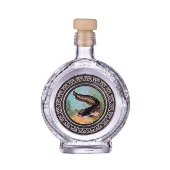 Ón címkés Kulacs harcsa 0,1Literes üvegpalack