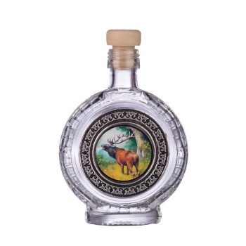 Ón címkés Kulacs szarvas 3 0,1 Literes üvegpalack