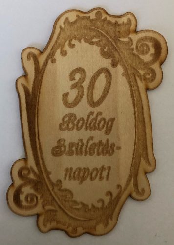 Fa címke 2 évszámos 30