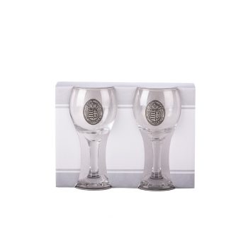 Ón címkés Boros S2 üvegpohár Címer