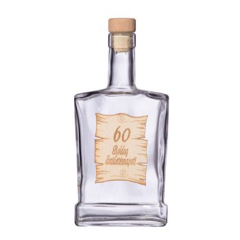 Fa címkés FC4 Piatta 60  0,5 Literes üvegpalack