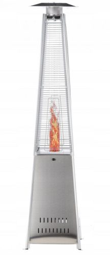 Négyzet alakú rozsdamentes melegítő,kültéri hősugárzó 