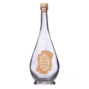 Fa címkés FC2 Liabel 40  0,2 Literes üvegpalack