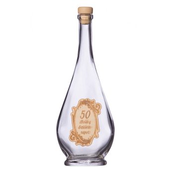 Fa címkés FC2 Liabel 50  0,2 Literes üvegpalack