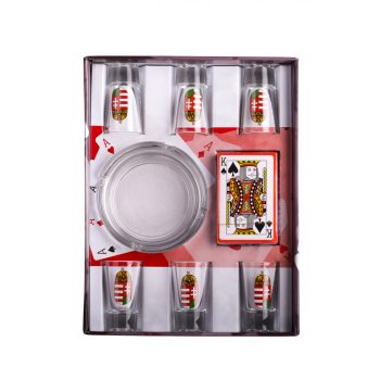 Póker szett címer ajándéktárgy