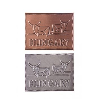 Hűtőmágnes réz Magyar Szürke ajándéktárgy