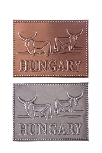Hűtőmágnes réz Magyar Szürke ajándéktárgy