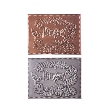 Hűtőmágnes réz Népmese ajándéktárgy