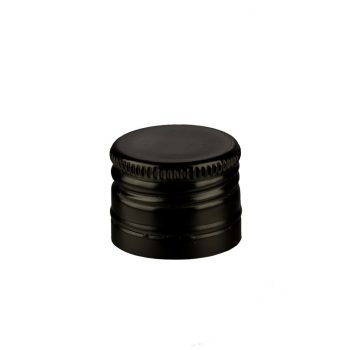 Csavarzár 31,5 fekete - üvegpalackokhoz