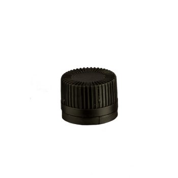 Csavarzár 18 fekete műanyag - üvegpalackokhoz