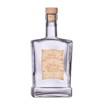 Fa címkés FC4 Piatta kari koszorú 0,5 Literes üvegpalack